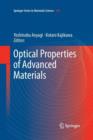 Image for Optical Properties of Advanced Materials