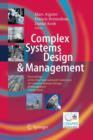 Image for Complex Systems Design &amp; Management : Proceedings of the First International Conference on Complex Systems Design &amp; Management CSDM 2010