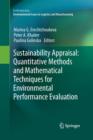 Image for Sustainability appraisal  : quantitative methods and mathematical techniques for environmental performance evaluation