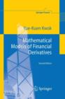 Image for Mathematical Models of Financial Derivatives