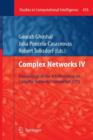 Image for Complex Networks IV : Proceedings of the 4th Workshop on Complex Networks CompleNet 2013