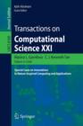 Image for Transactions on Computational Science XXI