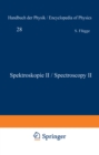 Image for Spektroskopie II / Spectroscopy II