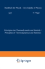 Image for Prinzipien der Thermodynamik und Statistik / Principles of Thermodynamics and Statistics : 2 / 3 / 2