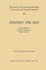 Image for Strategy for R&amp;D: Studies in the Microeconomics of Development