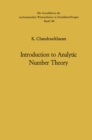 Image for Introduction to Analytic Number Theory