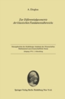 Image for Zur Differentialgeometrie der klassischen Fundamentalbereiche: Vorgelegt in der Sitzung vom 8. Dezember durch H. Seifert : 1974 / 2