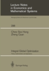 Image for Integral Global Optimization: Theory, Implementation and Applications : 298