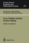 Image for Fuzzy Multiple Attribute Decision Making: Methods and Applications