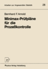 Image for Minimax-Prufplane fur die Prozekontrolle