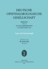 Image for Auge und Immunologie: Bericht uber die 70. Zusammenkunft der Deutschen Ophthalmologischen Gesellschaft in Heidelberg 1969.