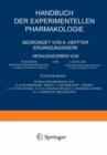 Image for Handbuch der Experimentellen Pharmakologie — Erganzungswerk
