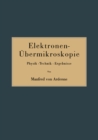 Image for Elektronen-Ubermikroskopie: Physik * Technik * Ergebnisse