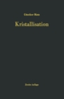 Image for Kristallisation: Grundlagen und Technik