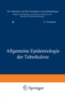 Image for Allgemeine Epidemiologie der Tuberkulose