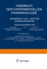 Image for Handbuch Der Experimentellen Pharmakologie - Erganzungswerk: Funfter Band