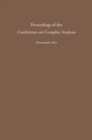 Image for Proceedings of the Conference on Complex Analysis