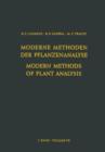 Image for Modern Methods of Plant Analysis / Moderne Methoden der Pflanzenanalyse