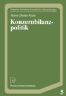 Image for Konzernbilanzpolitik : 5