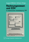 Image for Rechnungswesen und EDV: 12. Saarbrucker Arbeitstagung 1991 : 12
