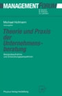 Image for Theorie Und Praxis Der Unternehmensberatung: Bestandsaufnahme Und Entwicklungsperspektiven