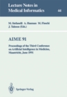 Image for AIME 91: Proceedings of the Third Conference on Artificial Intelligence in Medicine, Maastricht, June 24-27, 1991 : 44