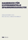 Image for Handbuch fur experimentelle Spannungsanalyse