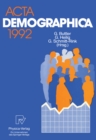 Image for Acta Demographica 1992