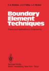 Image for Boundary Element Techniques