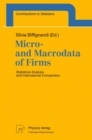 Image for Micro- and Macrodata of Firms: Statistical Analysis and International Comparison