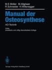 Image for Manual der OSTEOSYNTHESE