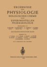 Image for Ergebnisse der Physiologie Biologischen Chemie und Experimentellen Pharmakologie : Sechsundvierzigster Band