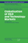 Image for Globalisation of R&amp;D and Technology Markets: Consequences for National Innovation Policies