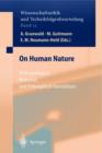 Image for On Human Nature : Anthropological, Biological, and Philosophical Foundations