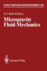 Image for Microgravity Fluid Mechanics : IUTAM Symposium Bremen 1991