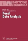 Image for Panel Data Analysis