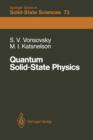 Image for Quantum Solid-State Physics