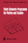 Image for Finite Elemente Programme fur Platten und Schalen