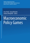Image for Macroeconomic Policy Games