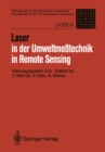 Image for Laser in Der Umweltmetechnik / Laser in Remote Sensing: Vortrage Des 10. Internationalen Kongresses / Proceedings of the 10th International Congress