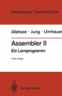 Image for Assembler Ii: Ein Lernprogramm