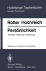 Image for Personlichkeit: Theorien Messung Forschung