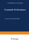 Image for Economic Performance: A Look at Austria and Italy