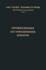 Image for Untersuchungen Aus Verschiedenen Gebieten: Vortrage Und Abhandlungen Allgemeinen Inhalts