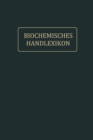 Image for Biochemisches Handlexikon: Ix. Band (2. Erganzungsband)