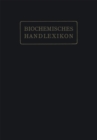 Image for Biochemisches Handlexikon: I. Band, 2. Halfte
