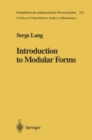 Image for Introduction to Modular Forms