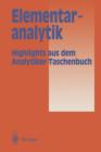 Image for Elementaranalytik : Highlights aus dem Analytiker-Taschenbuch