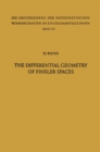 Image for Differential Geometry of Finsler Spaces