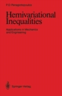 Image for Hemivariational Inequalities: Applications in Mechanics and Engineering